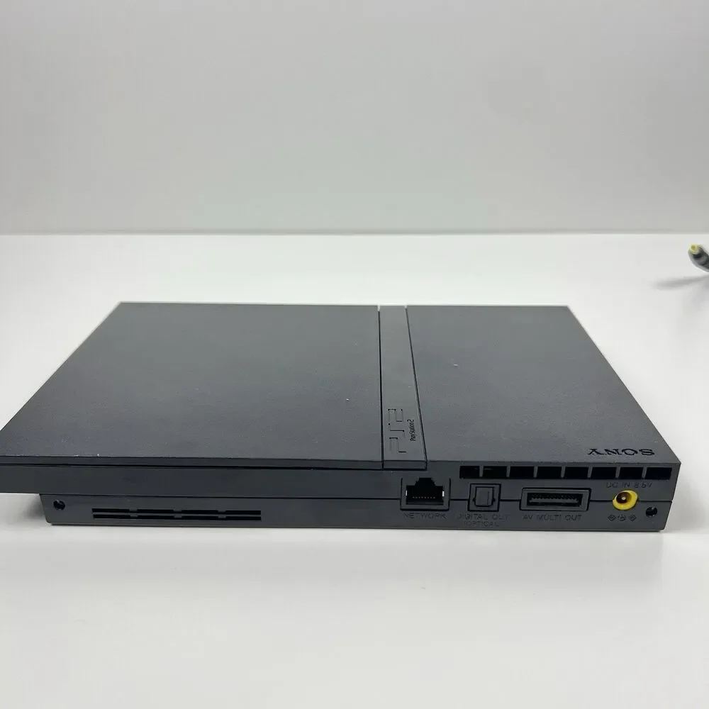 Sony PlayStation 2 PS2 Slim SCPH-75001 Console w/ Cords Tested Working - Picture 6 of 8